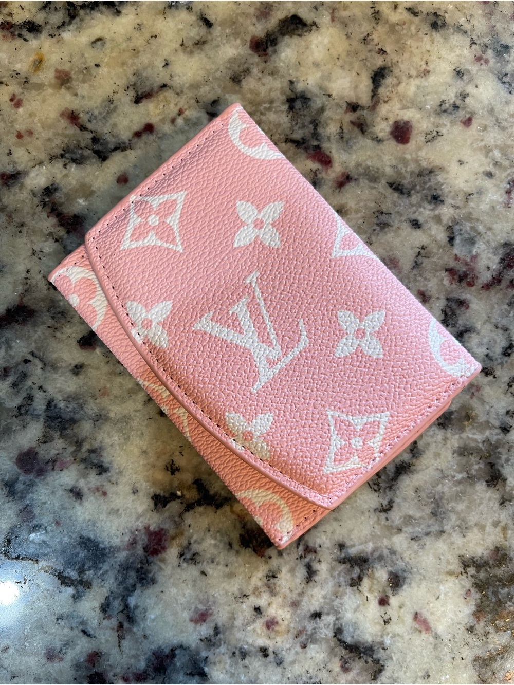 Louis Vuitton Pink Compact Wallet